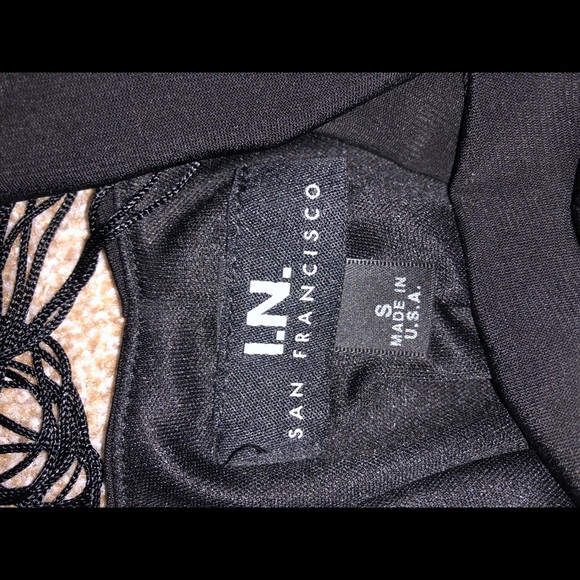 I.N. San Francisco Black Dress - Picture 3 of 5